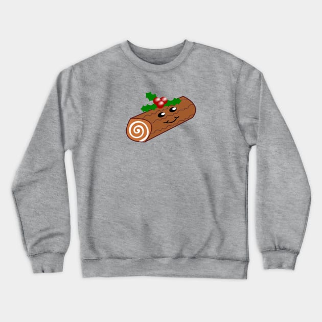 Yulelog Crewneck Sweatshirt by traditionation